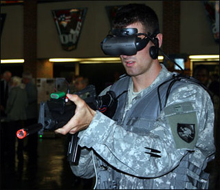 virtual reality lab setup